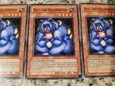Yu-Gi-Oh! 3 × Basu Der Seelenfresser RP02 NM