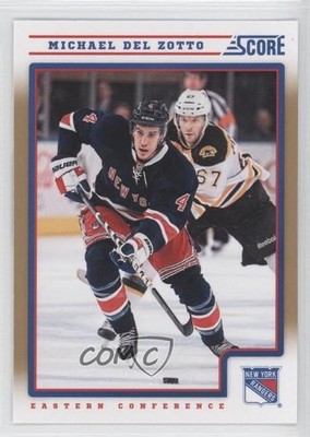 2012-13 Score Gold Rush Michael Del Zotto #316 0a4