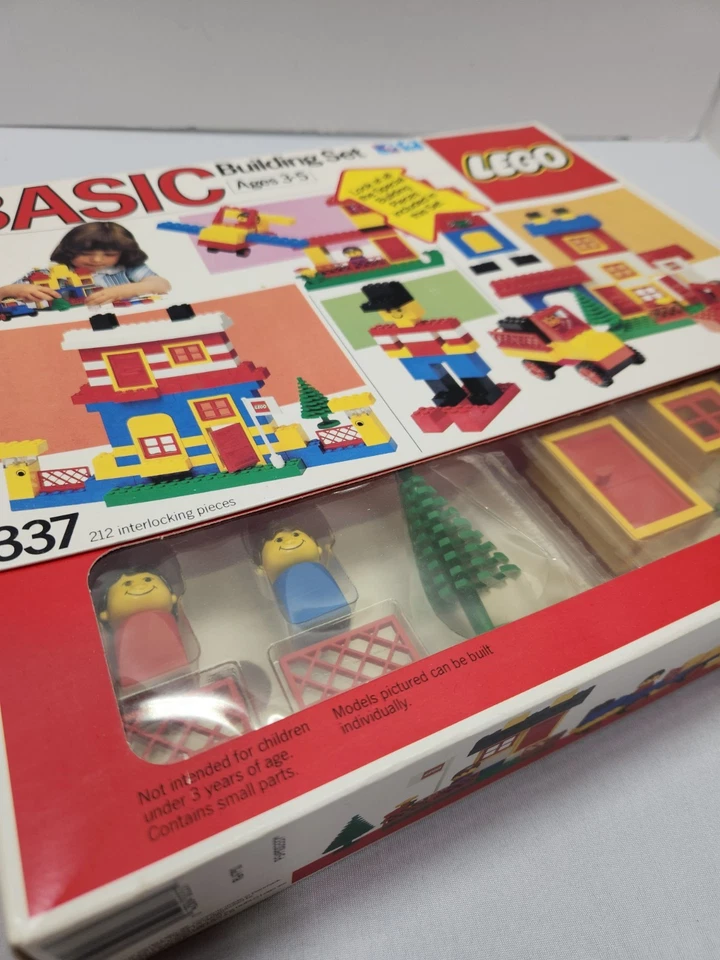 Lego Basic Building Set In Original Box #337 1987 Vintage Complete Unopened Bags - Image 2 of 4