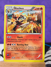 Pokemon TCG Blaziken 14/111 XY Furious Fists ...