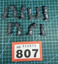 5 Space Marine Mark 3 Leg Pair Armour Old Kit OOP Mk iii Heresy 40k Bits 