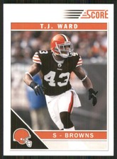 2011 Score #74 T.J. Ward Cleveland Browns 52661