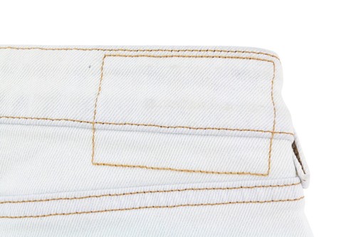 DIESEL De-Lyla 09C06 Women Shorts W26 Light Blue Denim Zip Fly Pockets Casual - Picture 14 of 14
