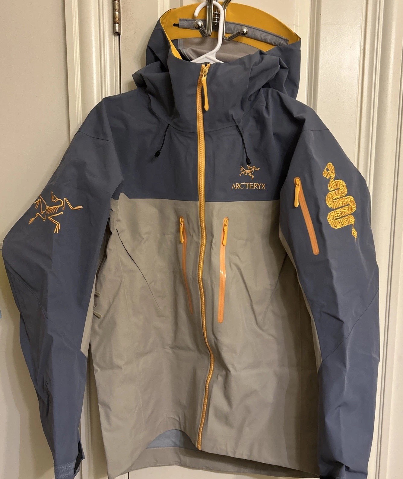 Arc’teryx Alpha SV Year Of  The Snake Gore-Tex Rain Ski Jacket Mens Large