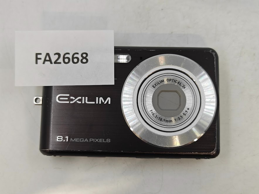Casio Exilim EX-Z8 8.1 MP Digital Camera Black - Not Working | eBay