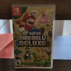 New ListingNintendo New Super Mario Bros. U Deluxe Multiplayer w/ Case Switch 2019 E