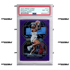 2022 Panini Prizm WNBA - Purple #111 Brianna Turner /99 PSA