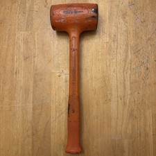 Matco Tools Dead Blow Hammer 45oz Db45o - Fluorescent Orange Used Made In Usa
