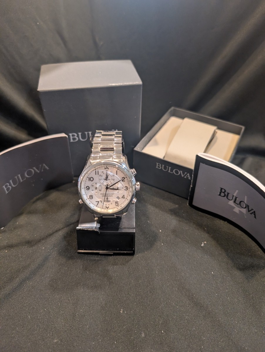 Bulova Precisionist Sell My Bulova Watch Bulova Stainless Steel