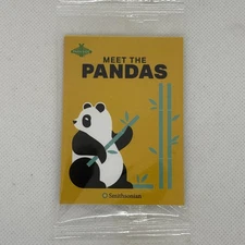2025 Parkside Smithsonian | Meet The Pandas Curiosity Cards | Promo Pack!