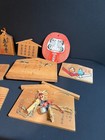 Collection of Antique Japanese Ema Wooden Prayer Plaques & Shrine Amulets — photo 5