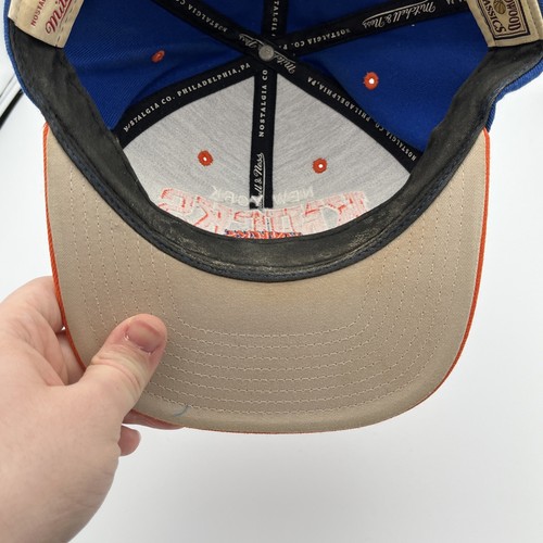 Mitchell & Ness New York Knicks Blue Wool Snapback Cap Hat NBA Hardwood Classics - Bild 6 von 6