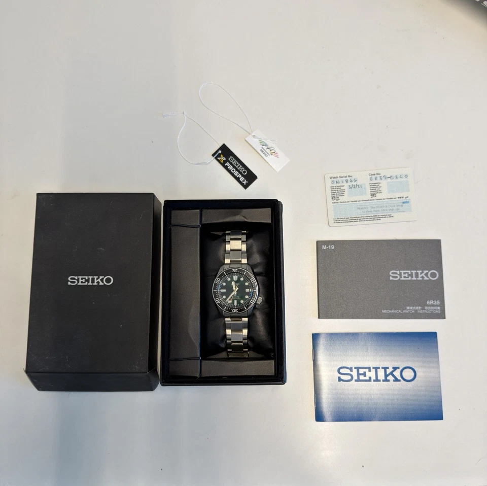 Seiko Prospex SPB207J1 - MM200 140th Anniversary Limited Edition Green Dial, photo 1 of 5