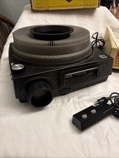 Vtg Kodak 760H Carousel Slide Projector Auto-Focus Tray PARTS ONLY WON  T ADVANCE