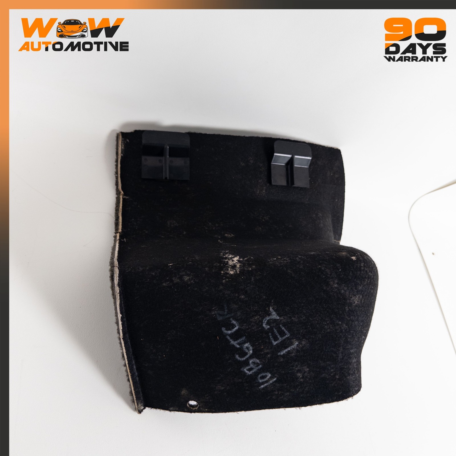 07-11 BENTLEY CONTINENTAL GTC REAR RIGHT INSIDE TRUNK PANEL CARPET COVER OEM