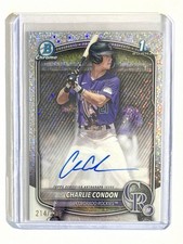 2025 Bowman Chrome Prospect Autographs Speckle Refractor /299 #CPA-CC