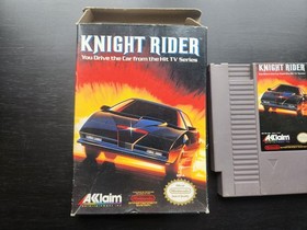 Knight Rider -  (Nintendo NES Video Game, 1989) - Complete In Box CIB Tested