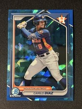 CAMILO DIAZ 2024 Bowman Draft Chrome Blue Sapphire 1st (RC) - ASTROS
