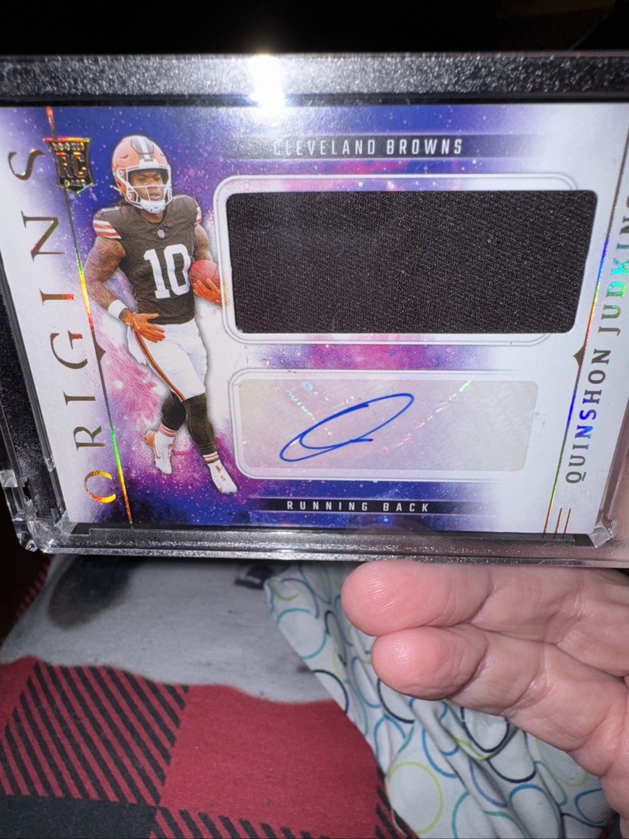 2025 Panini Origins Quinton Judkins Autograph RJJ-QJS