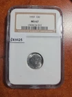 1959 P Roosevelt Dime NGC MS67