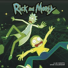 2026 Rick and Morty Mini Wall Calendar