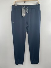 NWT Figs For-Step For-Mx Slim Joggers Men's Medium Navy Blue Drawstring Stretch