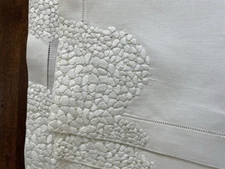 New D Porthault Paris Vintage 100% Cotton Placemats Napkins 4 Sets Embroidered