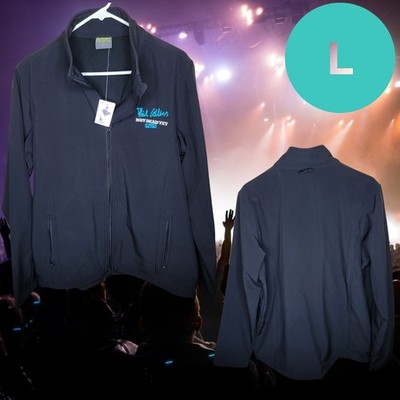 Phil Collins Not Dead Yet Tour Jacket NWT Full zip Black Large Mens Ramo