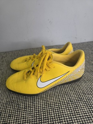 Nike Mercurial Neymar Yellow Football Boots Size UK Astro