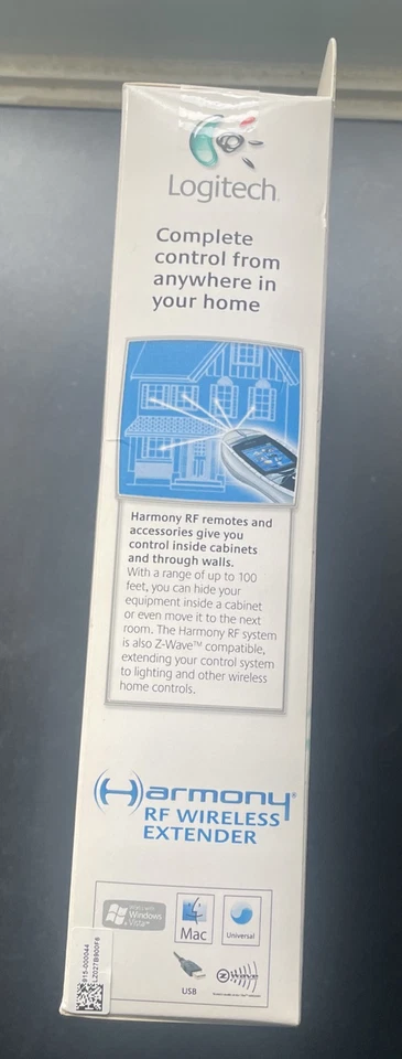 Logitech Harmony Remote RF Wireless Extender 915-000044 NOS - Image 3 of 4