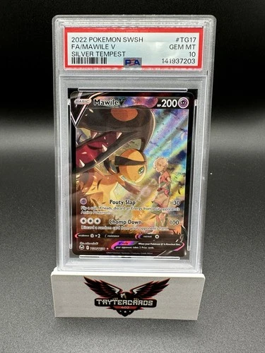 Pokemon Mawile v Silver Tempest Trainer Gallery Holo Card PSA 10 TG17/TG30