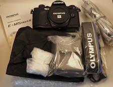Olympus OM-D E-M5 Mark II 16.1MP Digital SLR Camera Body Only - Black