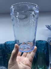 Whitefriars Sky / sapphire Blue Vase 8473