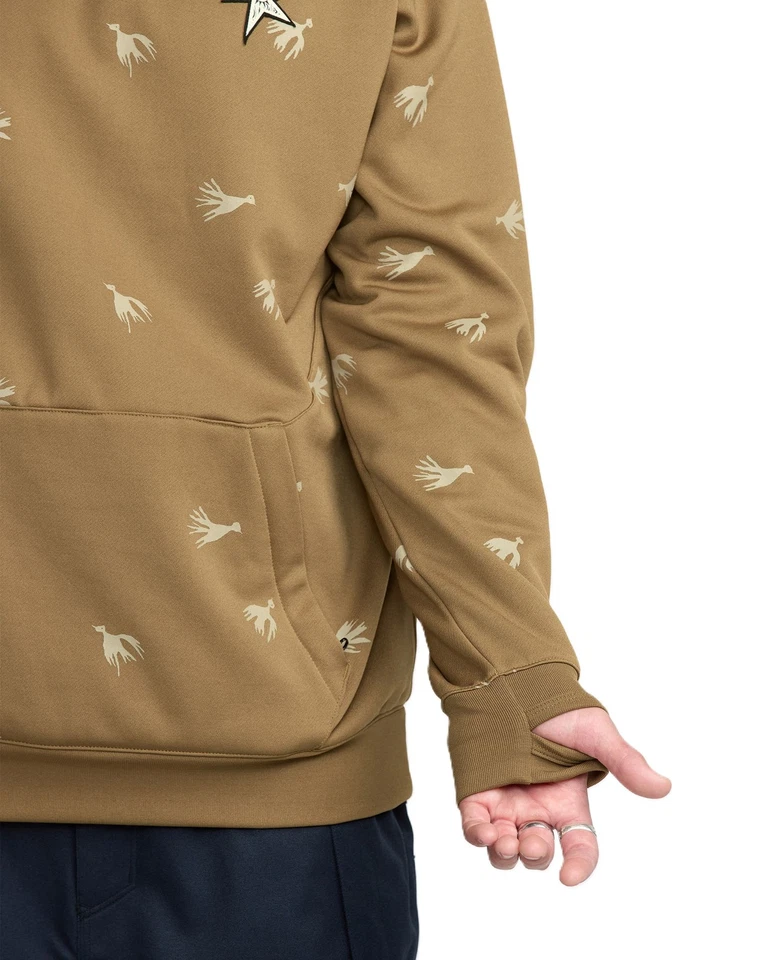 Volcom Hydro Riding Hoodie Men's Sweatshirt, Bronze, XX-Large - Image 3 of 4