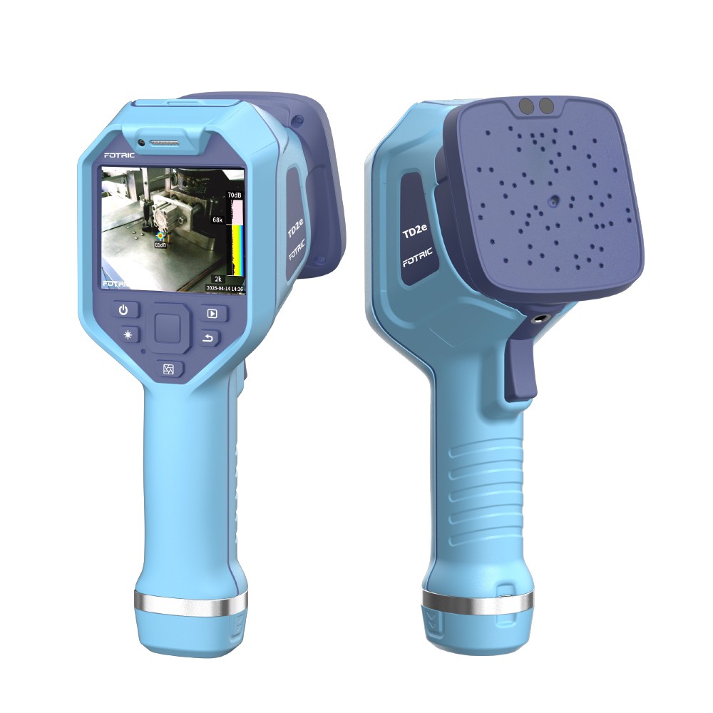 Fotric TD2e Acoustic Imaging Camera TK6 Thermal Imaging Camera For Industrial