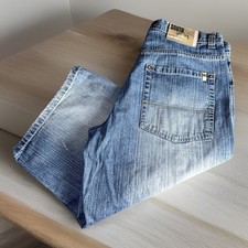 Vintage Southpole Shorts Mens 36 Baggy Denim Jorts Jean Y2K Grunge Gold Tab