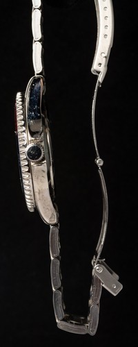 Limit blaues Zifferblatt Pepsi Diver Herren Quarzuhr -- funktioniert, Ø38mm Gehäuse - Bild 2 von 4