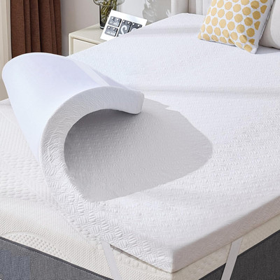 3'' Queen Memory Foam Mattress Topper for Back Pain Relief & Comfort