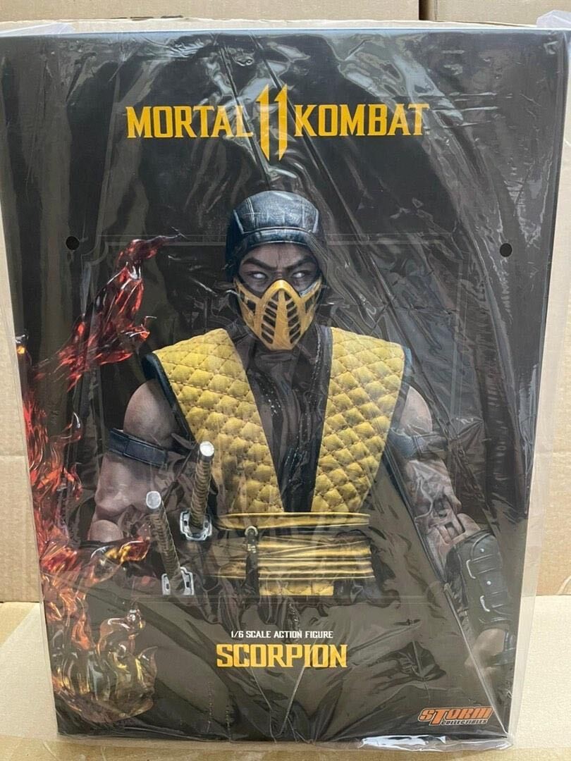 Mortal Kombat Scorpion 1/6 Action Figure Storm Collectibles Hot