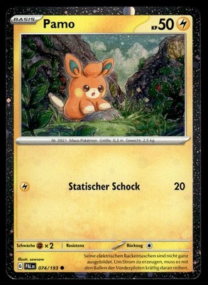 Pamo (Cosmo Holo) 074/193 Holo NM Pokemon Karte Deutsch