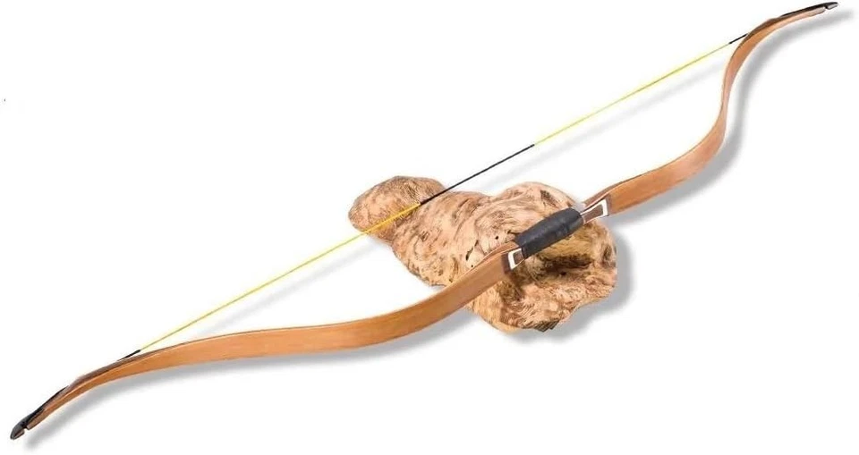 AF Archery Oak Tatar Bow 54" Traditional Recurve Bow Laminated Horse Bow Mounted - Image 3 of 4