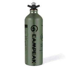 Portable Liquid Fuel Bottle Aluminum Gasoline Kerosene Alcohol Reserve Storage