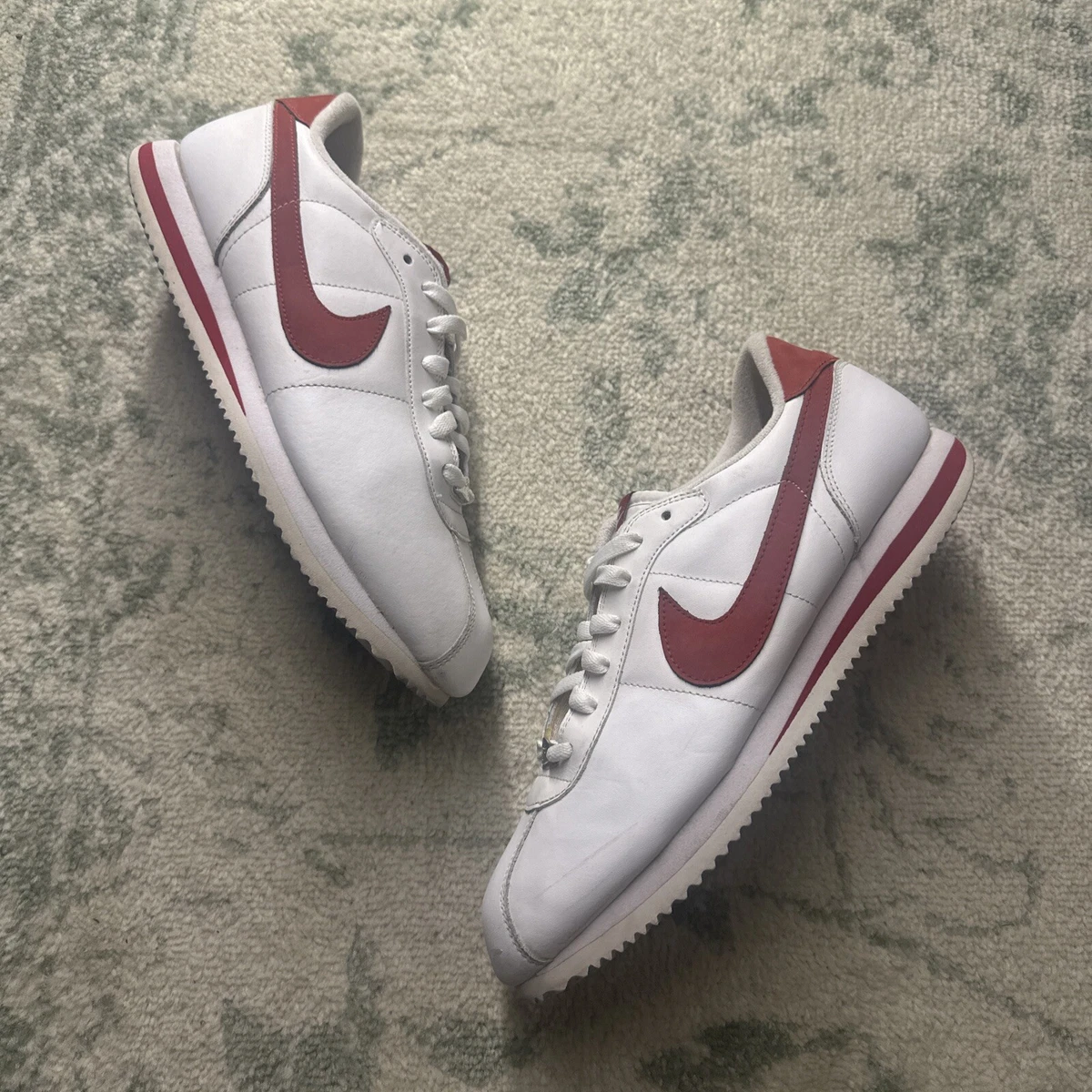 Nike Cortez Basic Leather '06 White Varsity Red for Sale