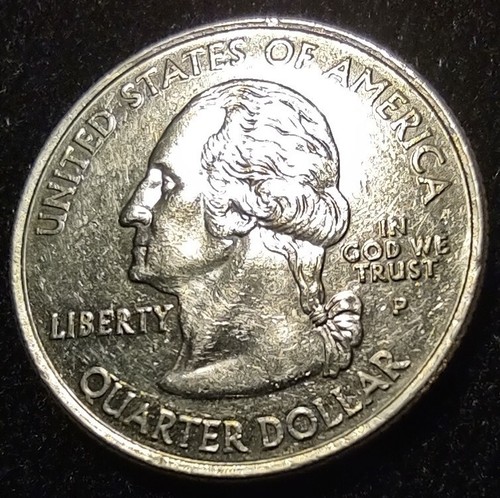 2008 P Hawaii State Quarter With Speared Monarch Die Break On The Calf - Picture 19 of 24