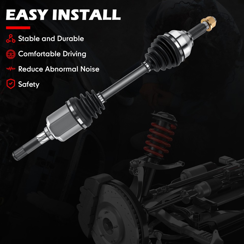 AWD Front Rear Wheel Bearing Hubs For 2008 2009 2010 2011 2012 2013 Nissan Rogue - Foto 6