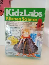 KidzLabs Kitchen Science Lab Kit Contains 6 Kids Experiments Ages 8+ New Sealed
