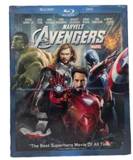 Blu-Ray THE AVENGERS (Blu-Ray +DVD) 2-Disc Set 2012) ***FAST SHIPPING***