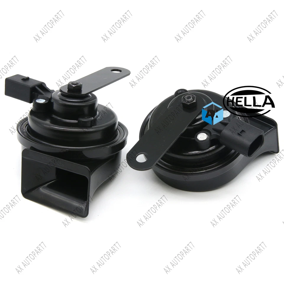 HELLA OEM buzina de caracol 125db alto tom duplo para Audi A4 A7 A8 A5 Q3 A6 Q5 - Imagem 3 de 4