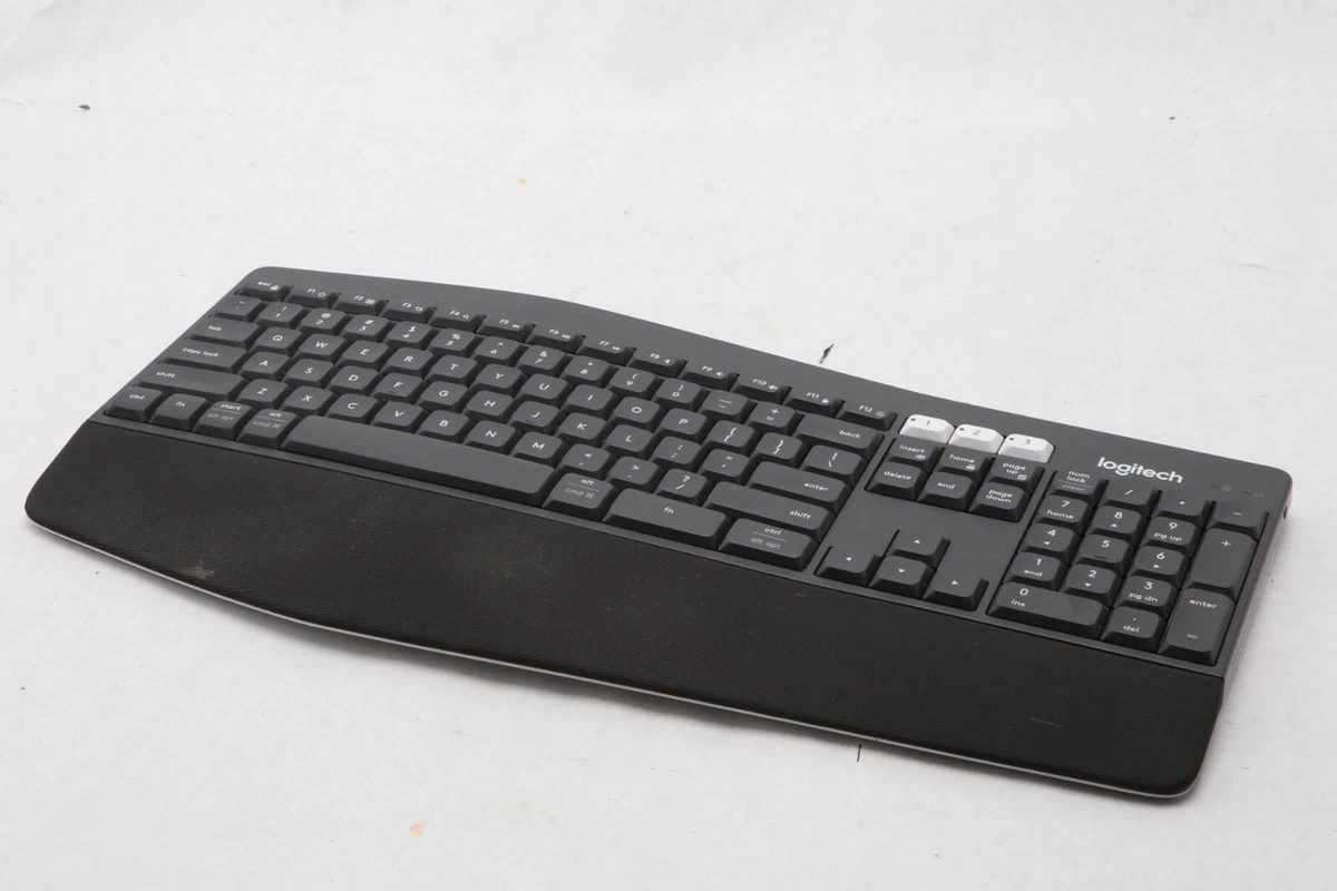 Opaque tale Lår Logitech K850 Wireless Bluetooth Keyboard NO UNIFYING RECEIVER B52 | eBay