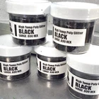 NEW 2 OZ. Jar BLACK High Temp Glitter .030 Fishing Lure Making Soft Plastic Bait